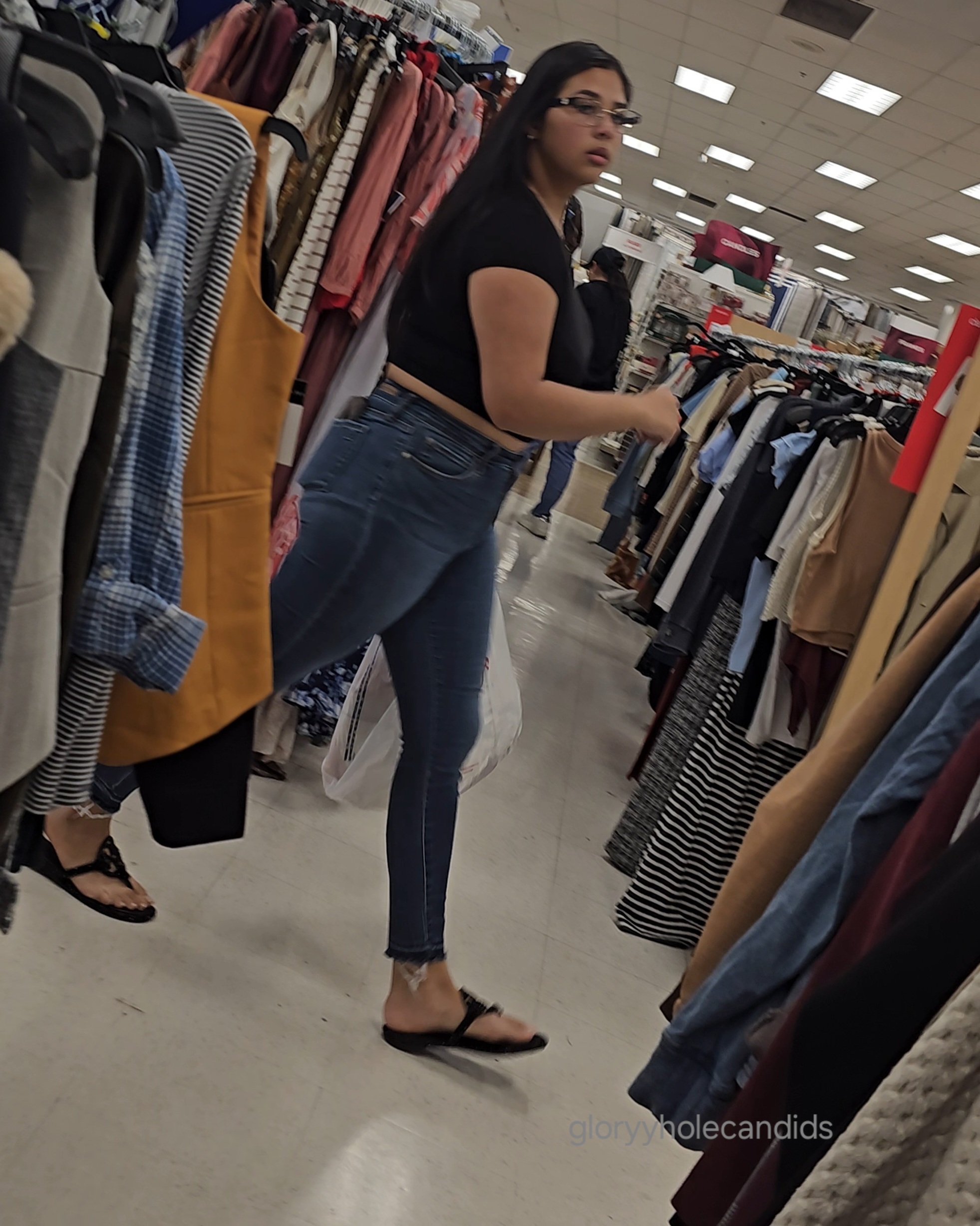 Skin Tight Latina In Glasses OC Tight Jeans Forum