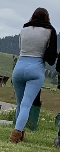 Yoga Pants Ass College