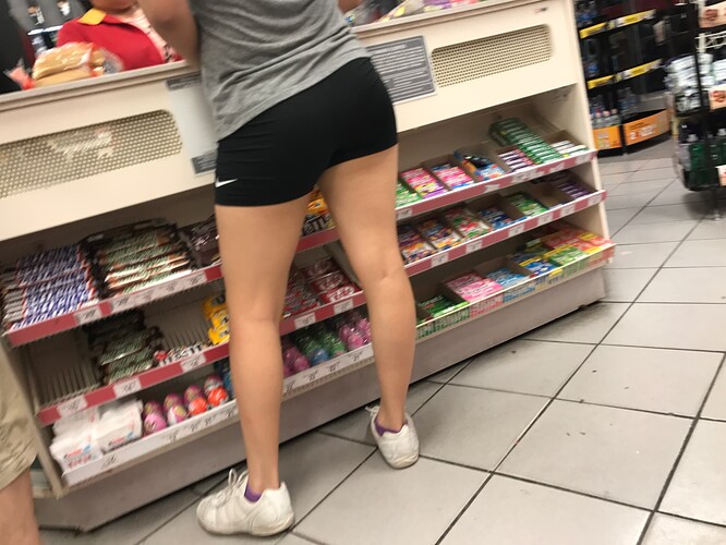 Super Tight College Girl in Grey Spandex Shorts🔥🔥 (Camel Toe and Face  shots) - Short Shorts & Volleyball - Forum