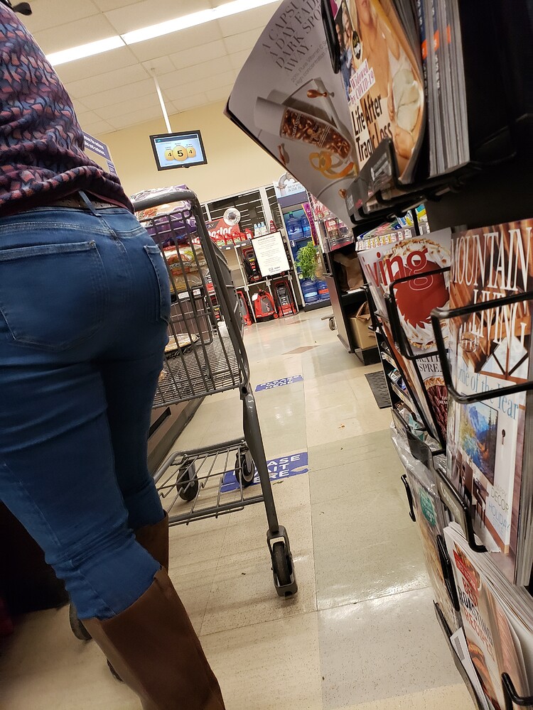 First Post here on Candidgirls.io Tight Jeans Forum