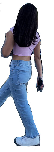 pink top & jeans 3