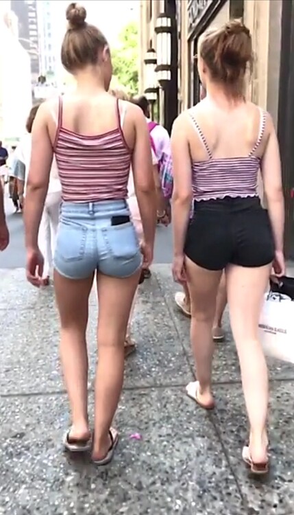 2 Slim Teens With Tight Asses