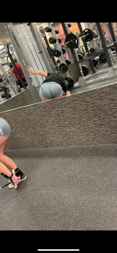 Juicy teen ass at gym in short shorts,OC - Short Shorts & Volleyball