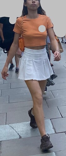 great pair in Orange top (3)