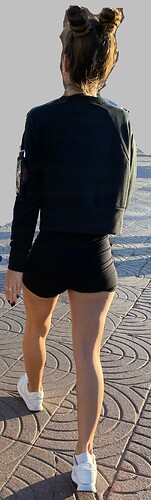 tanned legs in tight gym shorts (5)