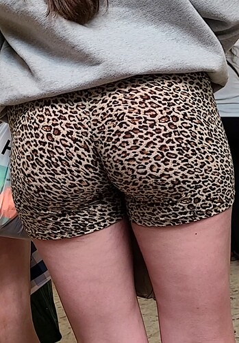 perfect teen ass in cheetah print  (16)