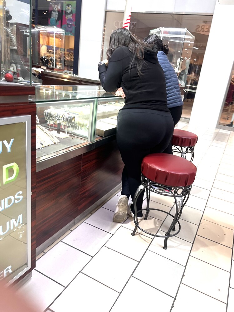 Massive Dump Truck Bbw Booty OC Spandex Leggings Yoga Pants Forum