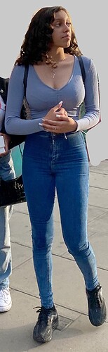STACKED HONEY IN TIGHT JEANS (7)