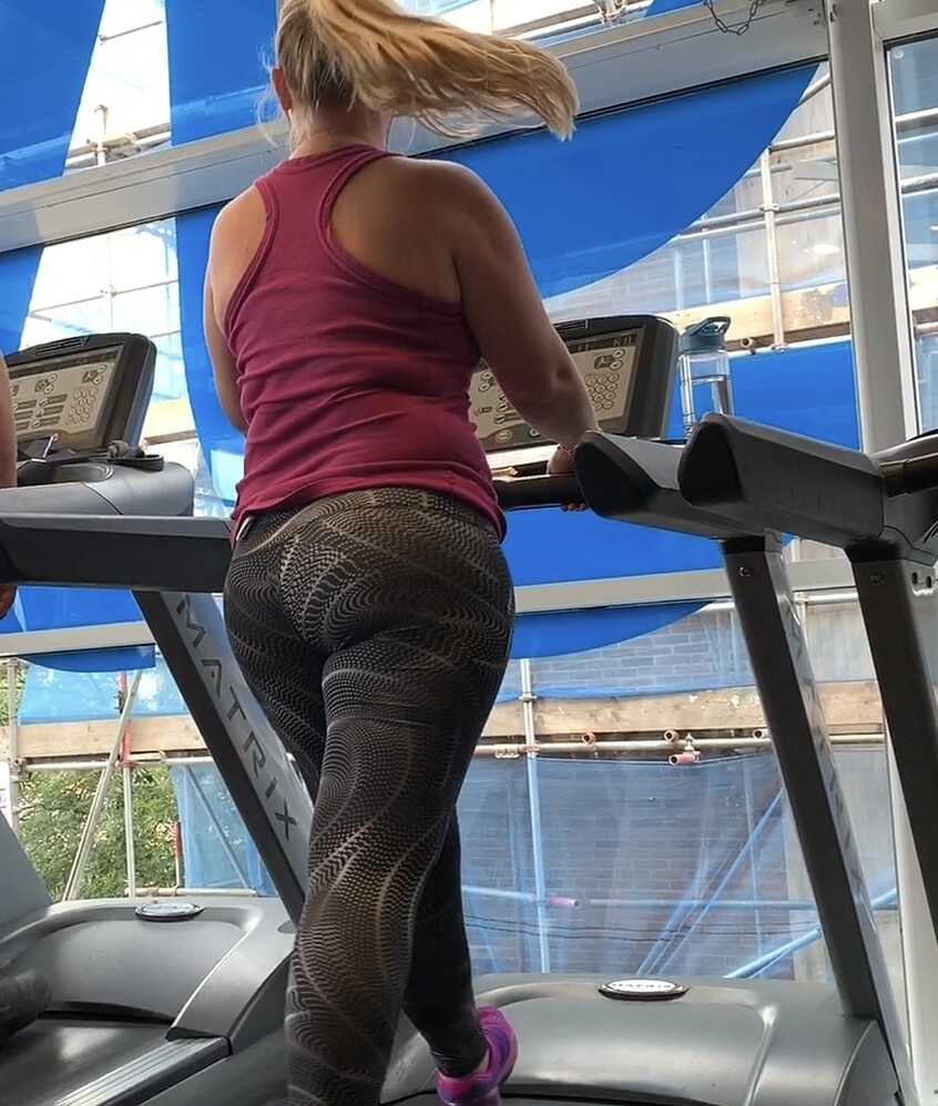 Thick PAWG on treadmill - Spandex, Leggings & Yoga Pants - Forum