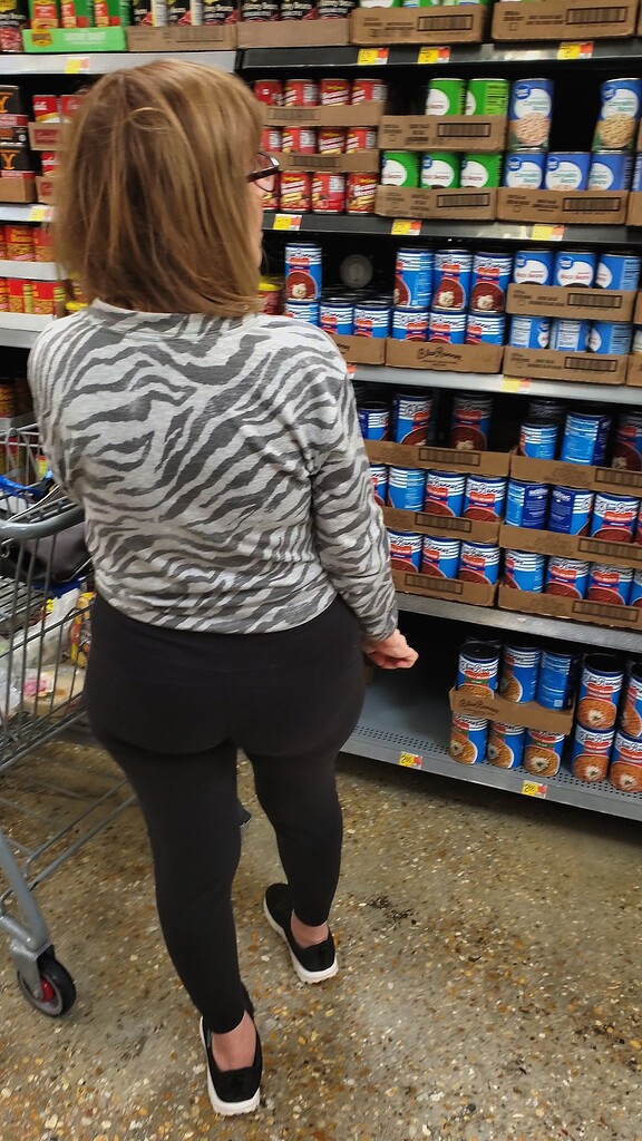 Naughty GILF PAWG Librarian W Tight Ass Leggings wedgie Vtl Bend 