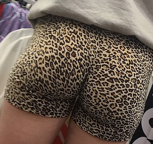 perfect teen ass in cheetah print  (3)