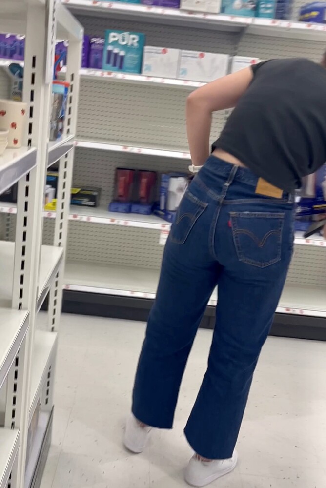 College Roommates With Great Assets Shopping At Target - Spandex 