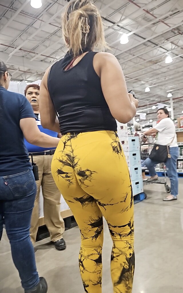 Pawg Yellow Leggins Spandex Leggings And Yoga Pants Forum