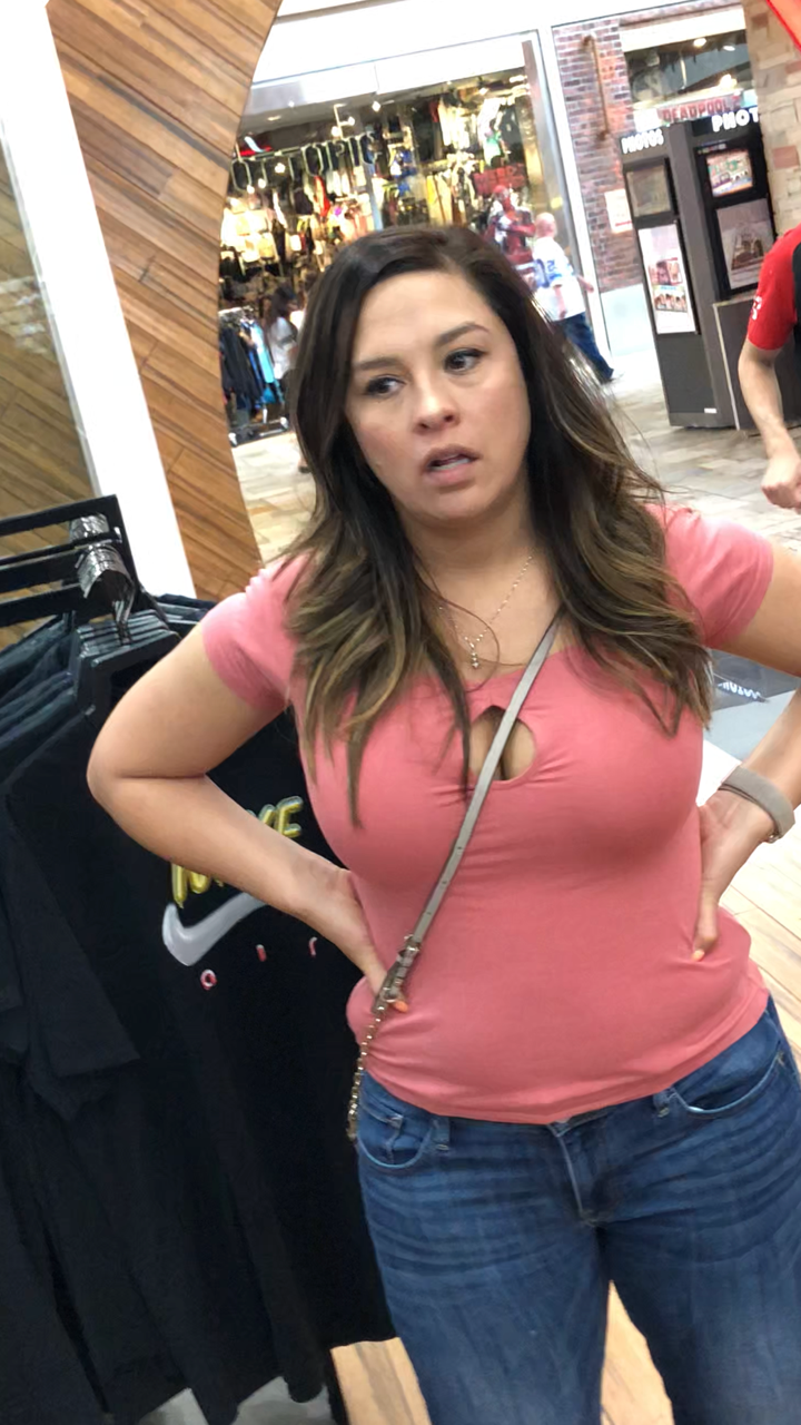 Busty milf yawning (front shots only) - Tight Jeans - Forum