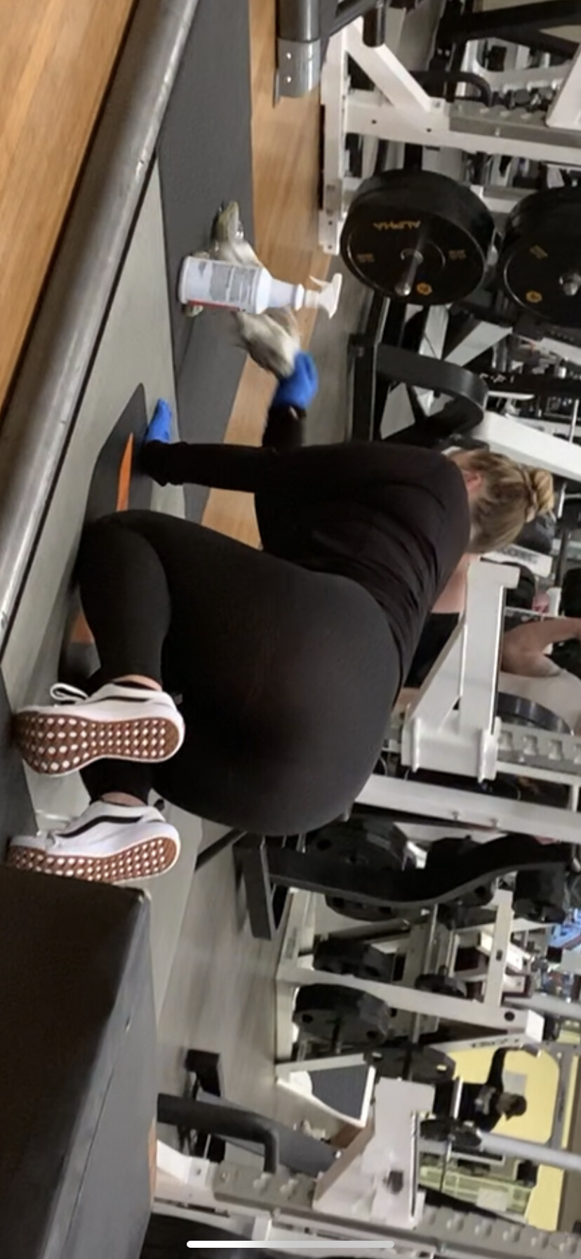 Face down ass up at the gym, no panties see through OC - Spandex, Leggings  & Yoga Pants - Forum