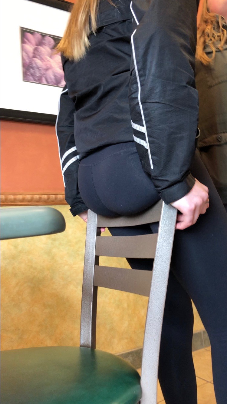 Teen Ass On Top Of A Chair Spa