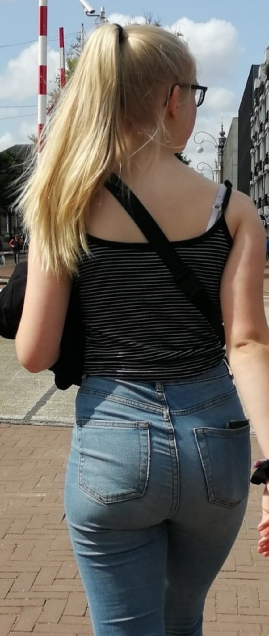 Tight Ass Blonde Girl