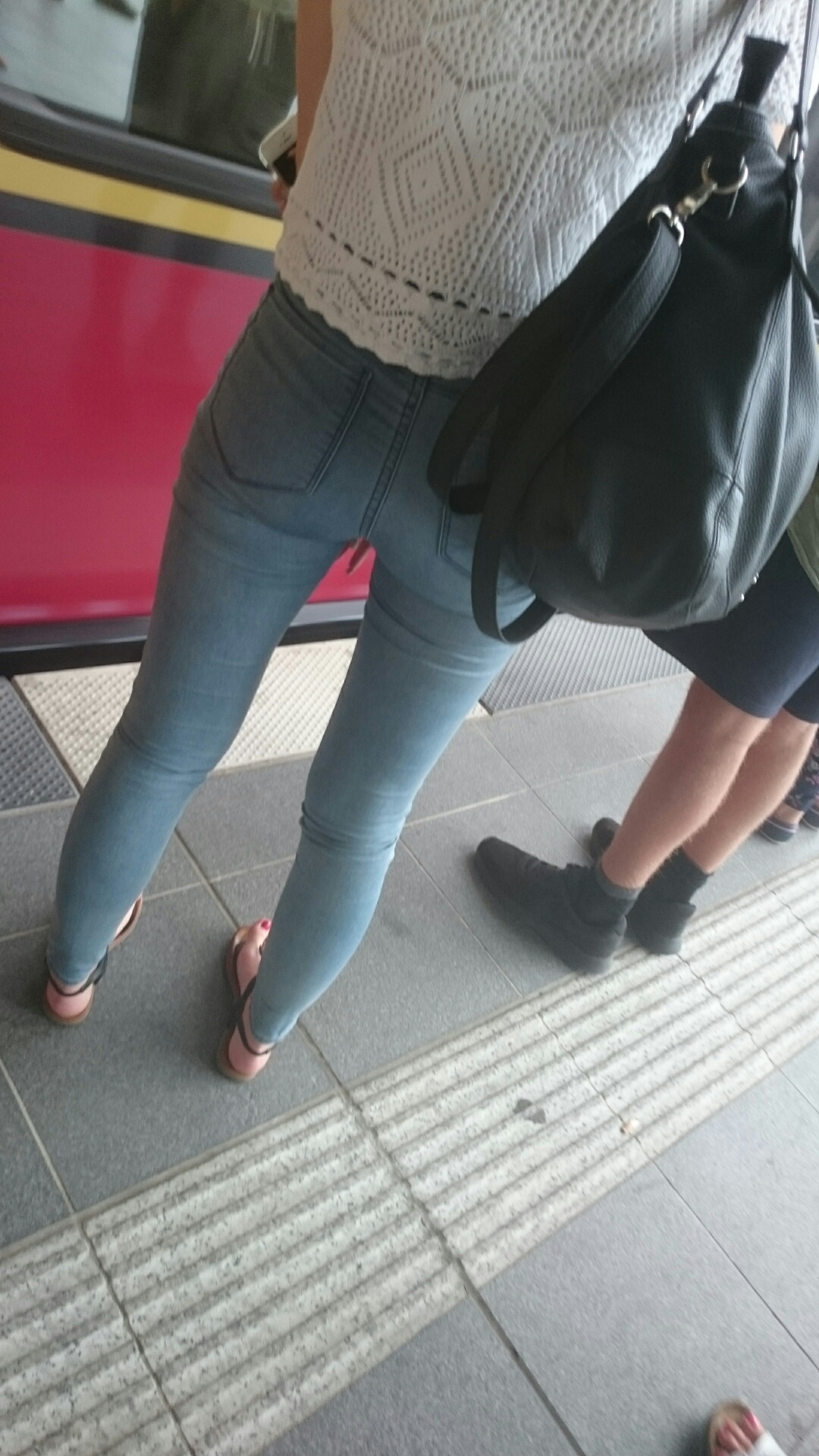 Train Station Girl I Tight Jeans Forum 