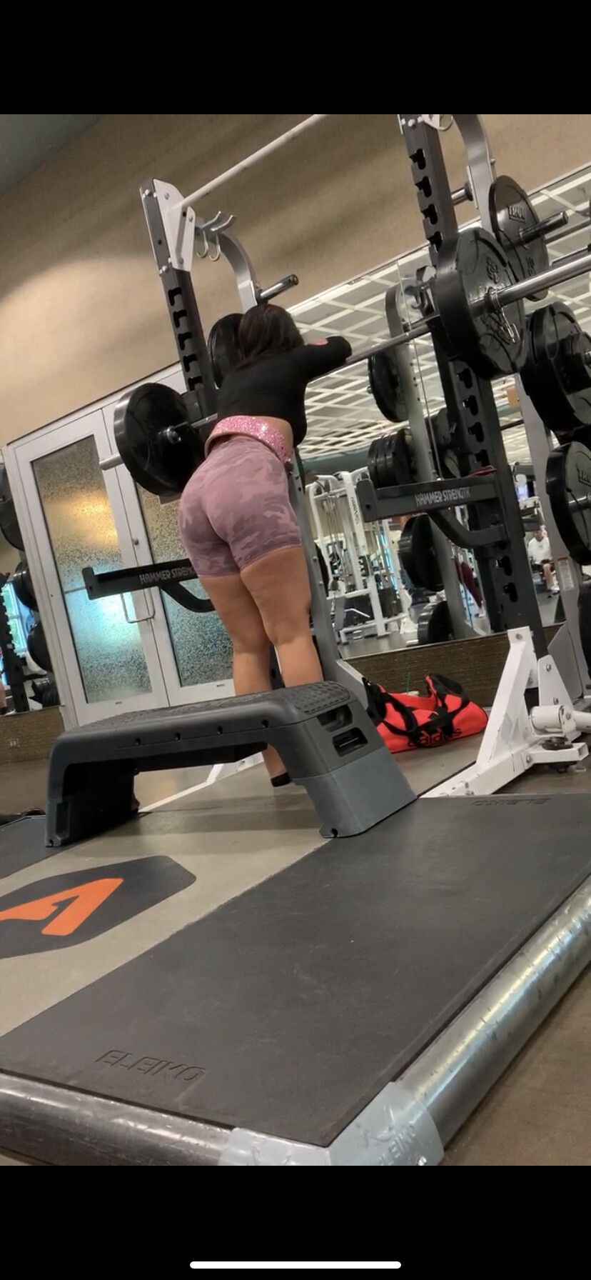 Gym PAWG In Pink Camo Mo