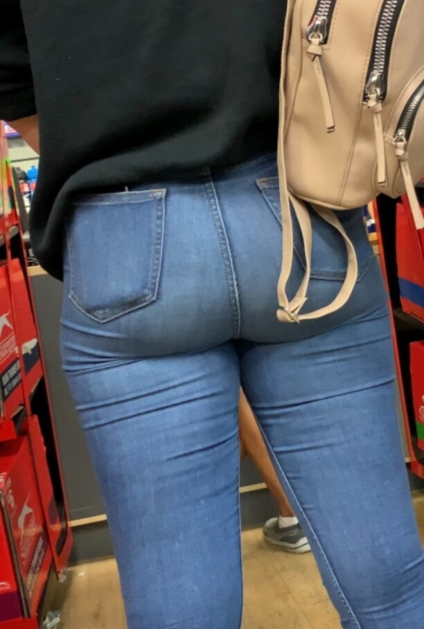 Blond girl tight jeans. Shot her tight booty few years ago when I was in the UK. Enjoy - Tight Jeans -