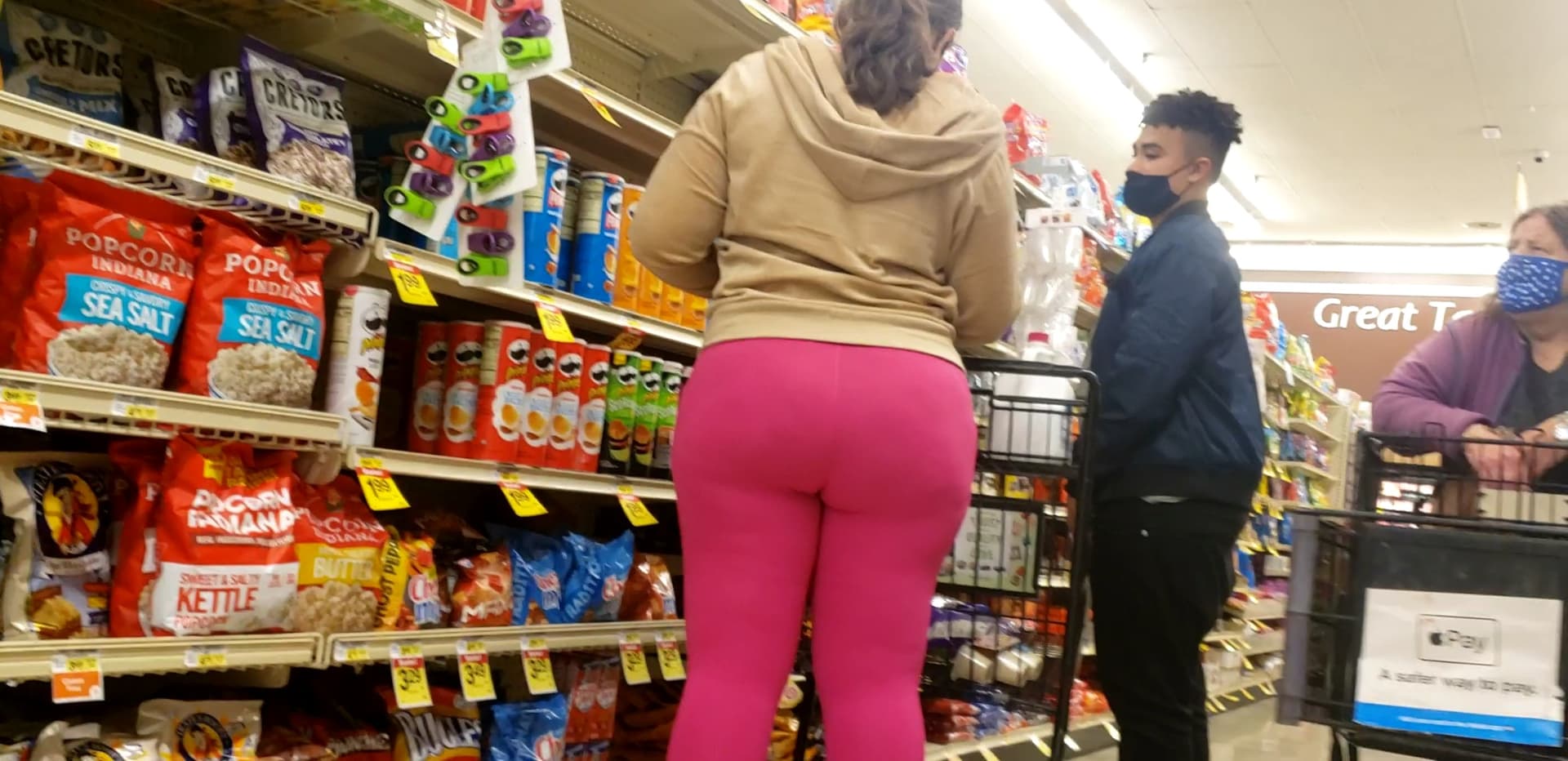 Phat Pink Onion Booty Pawg Spandex Leggings Yoga Pants Forum