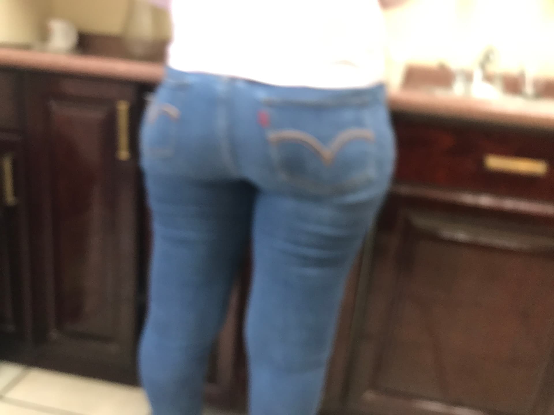 Teens Jeans Ass