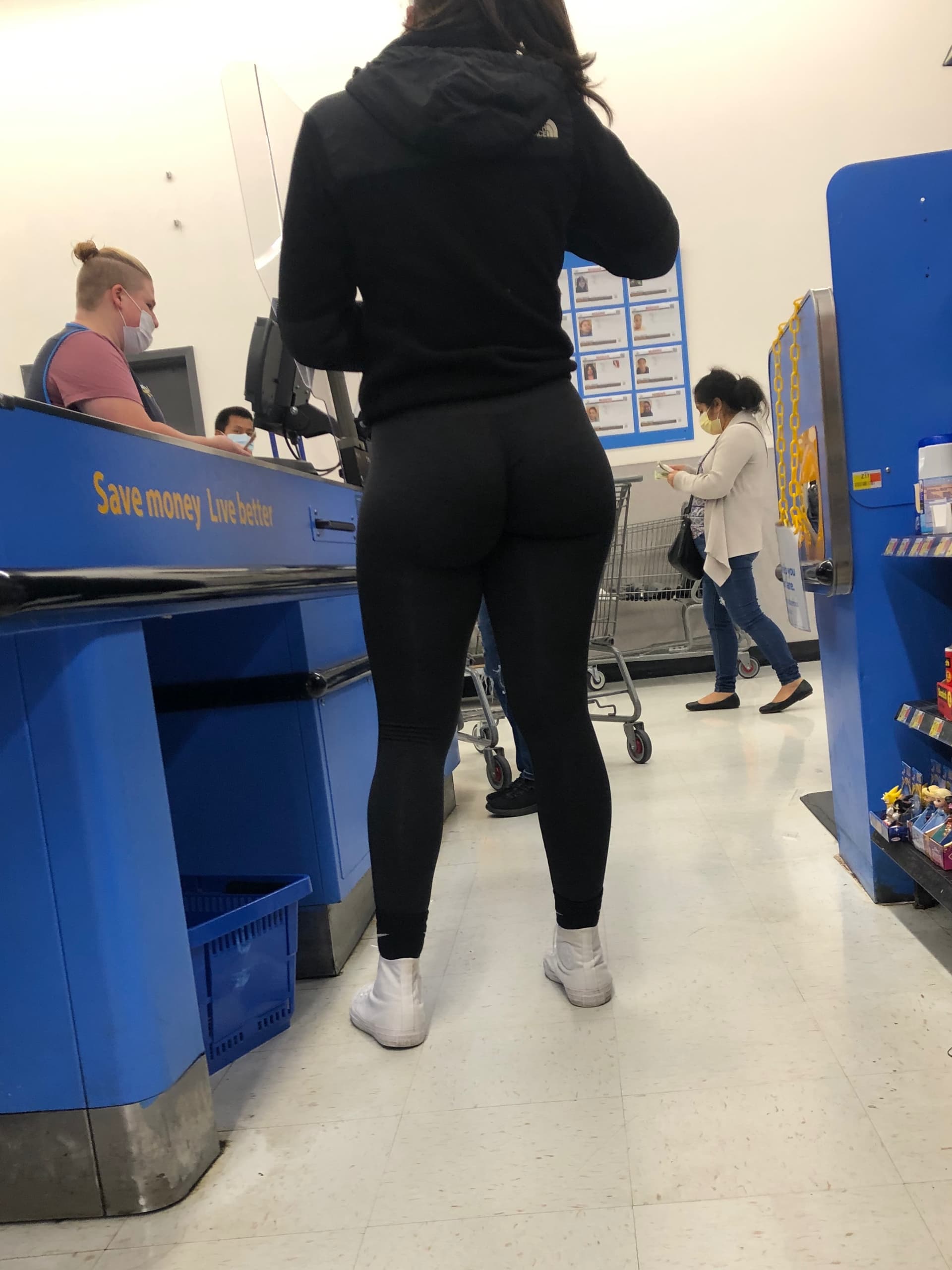 Spandex Wedgie Ass Booty