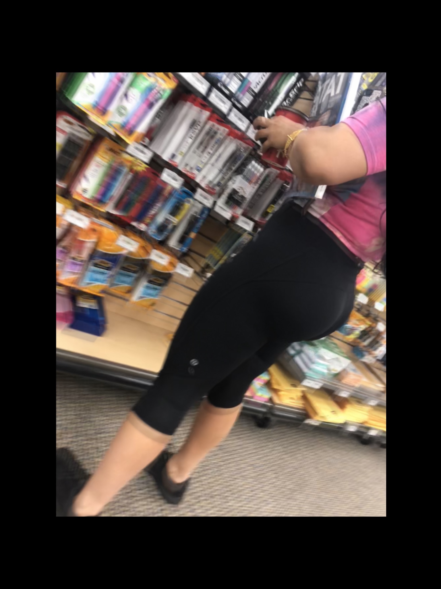 Big ass at college store