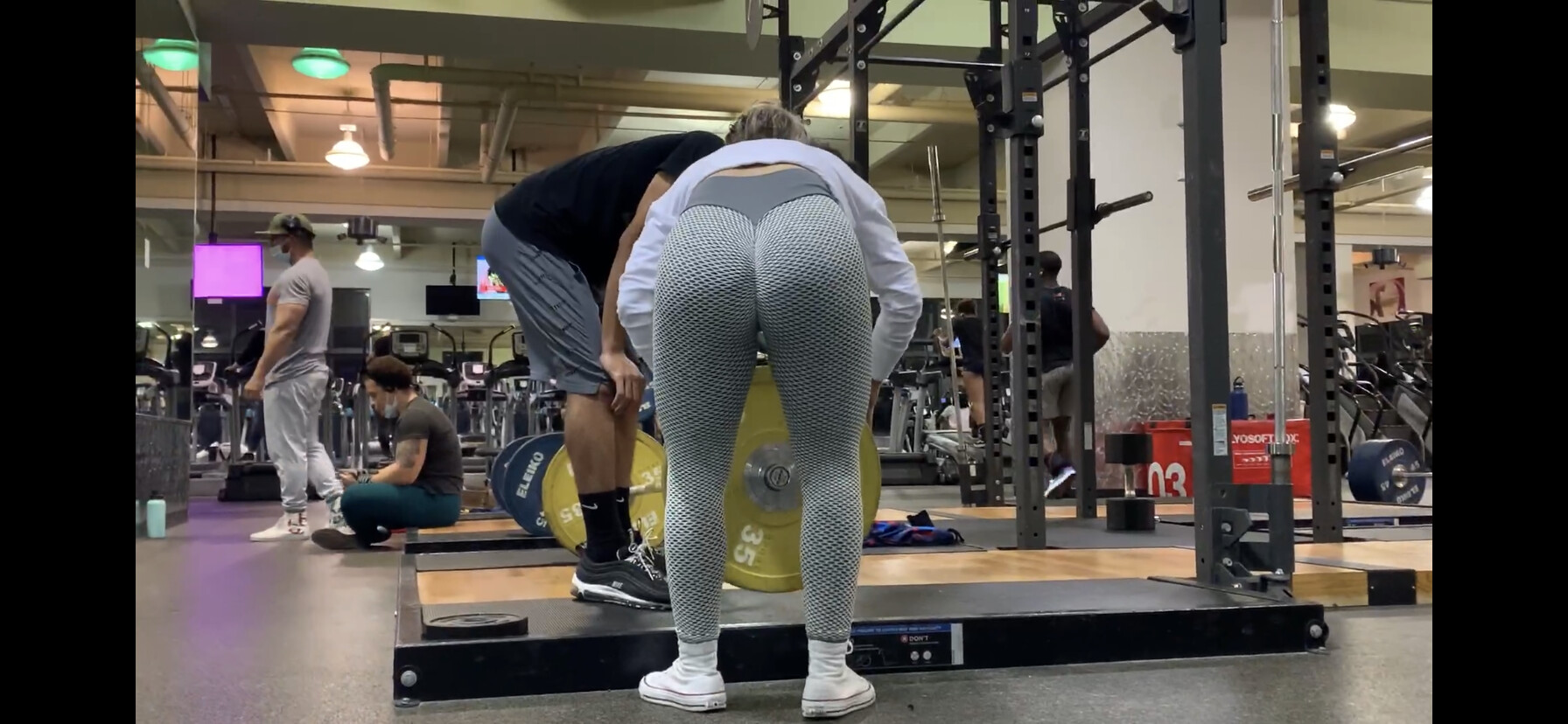 Gym Was Packed Today So Many Sexy Ladies Nice Asses Spandex