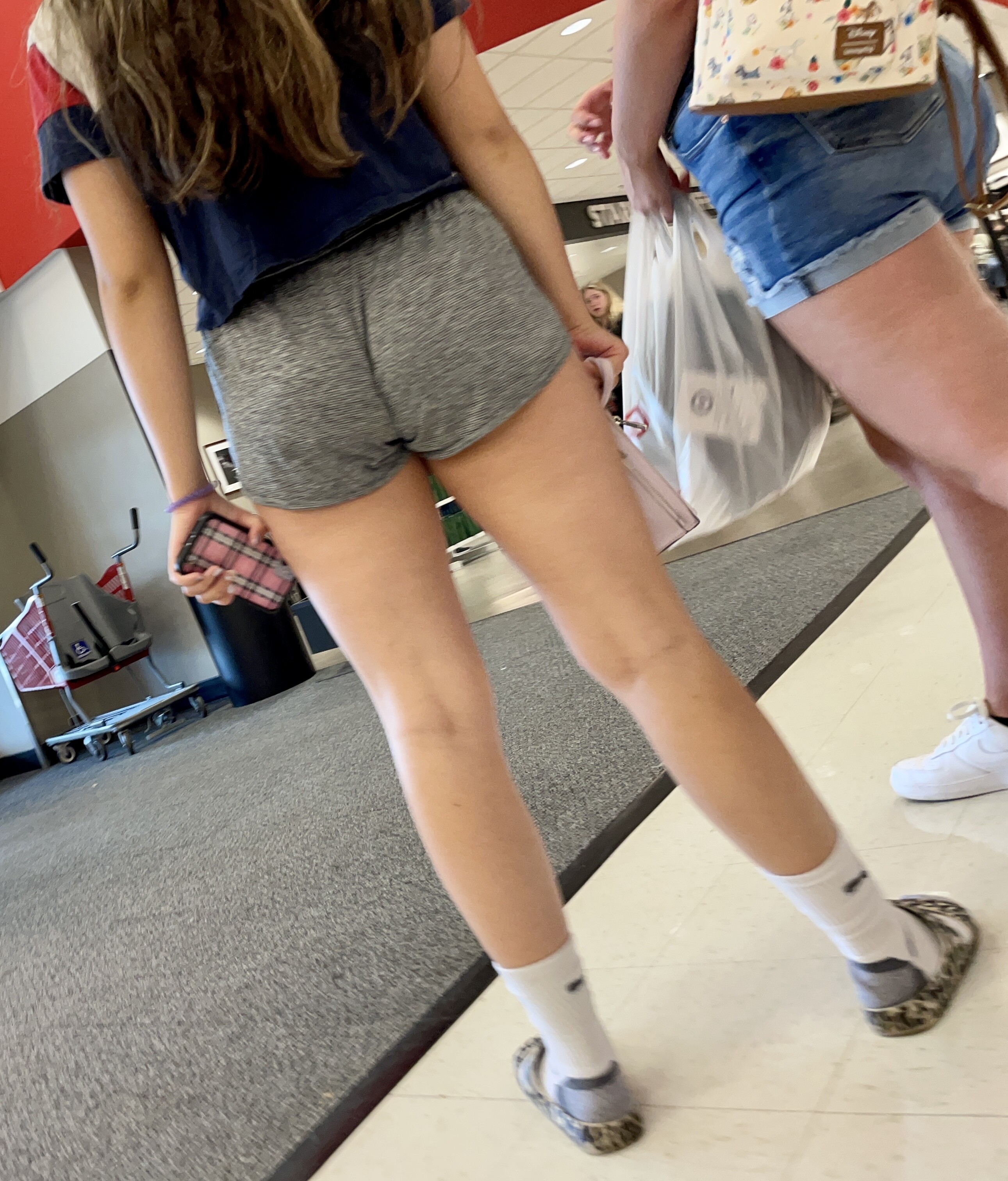 Rocking those grey shorts… Short Shorts & Volleyball Forum
