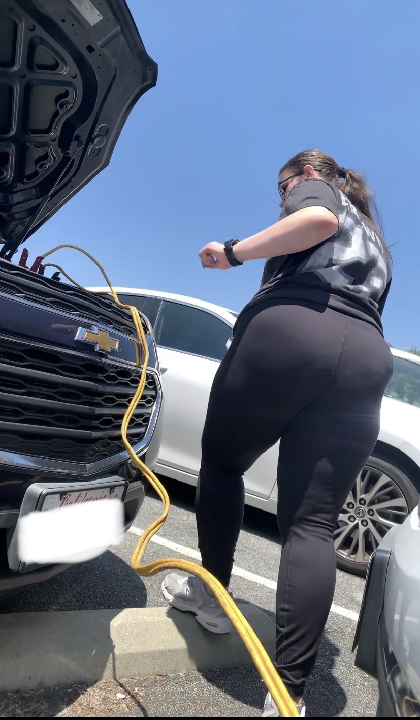 Chubby Hockey Geek, nice BUTT n THIGHS - Spandex, Leggings & Yoga Pants ...