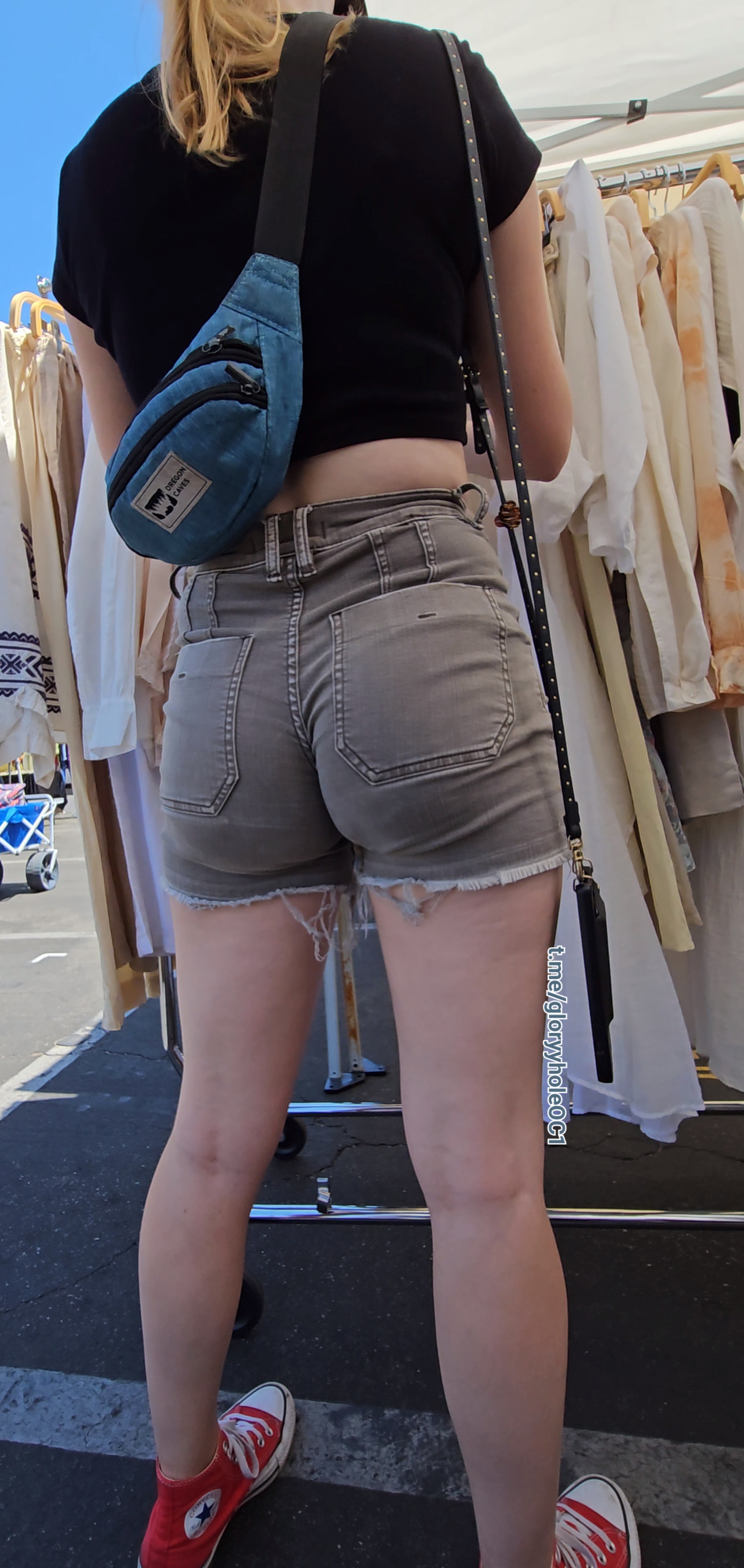 Blonde PAWG Wedgie & 🐫 [OC] - Short Shorts & Volleyball - Forum