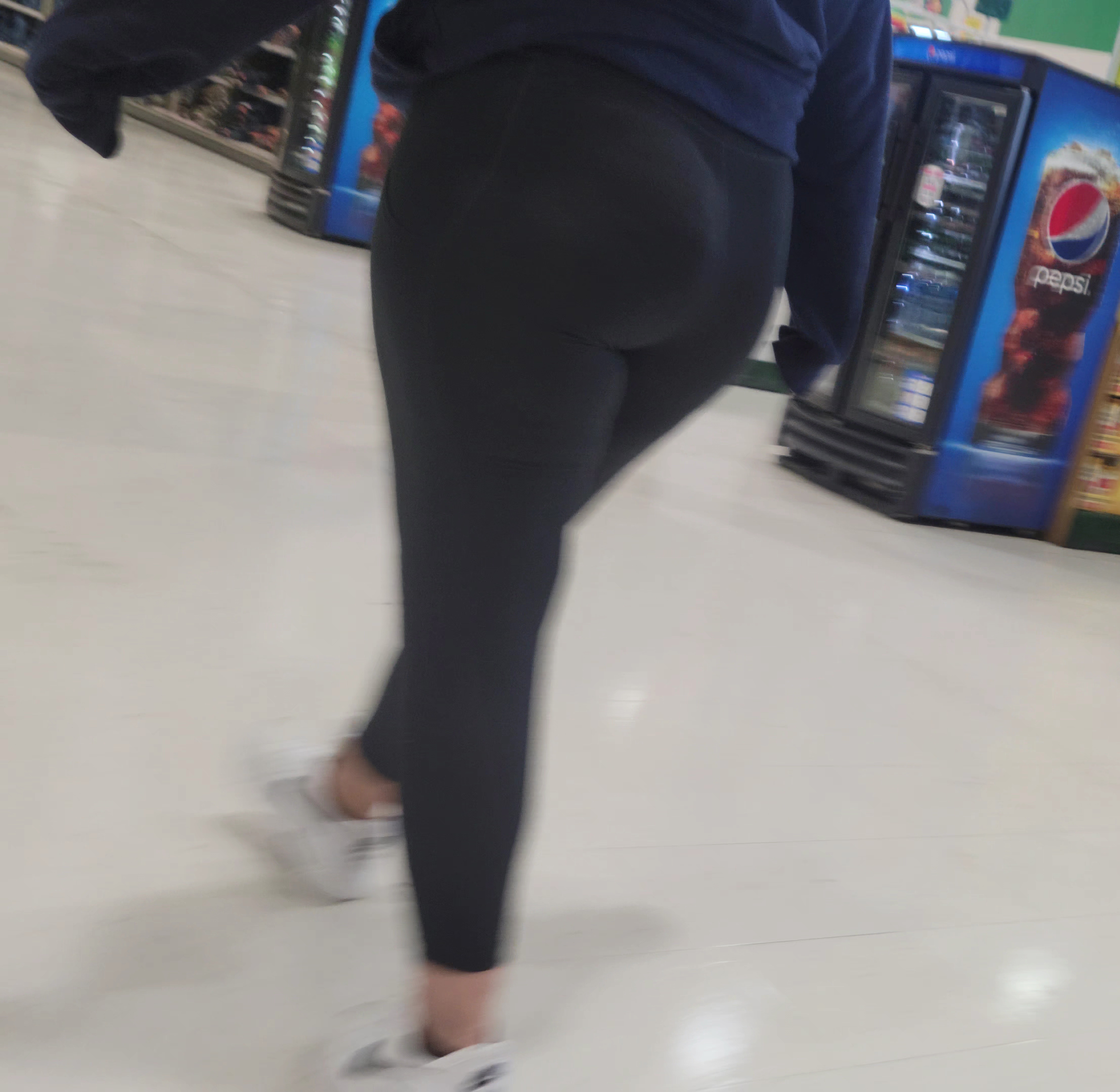 Shy and Thick Hottie in Leggings at Menards Spandex, Leggings & Yoga