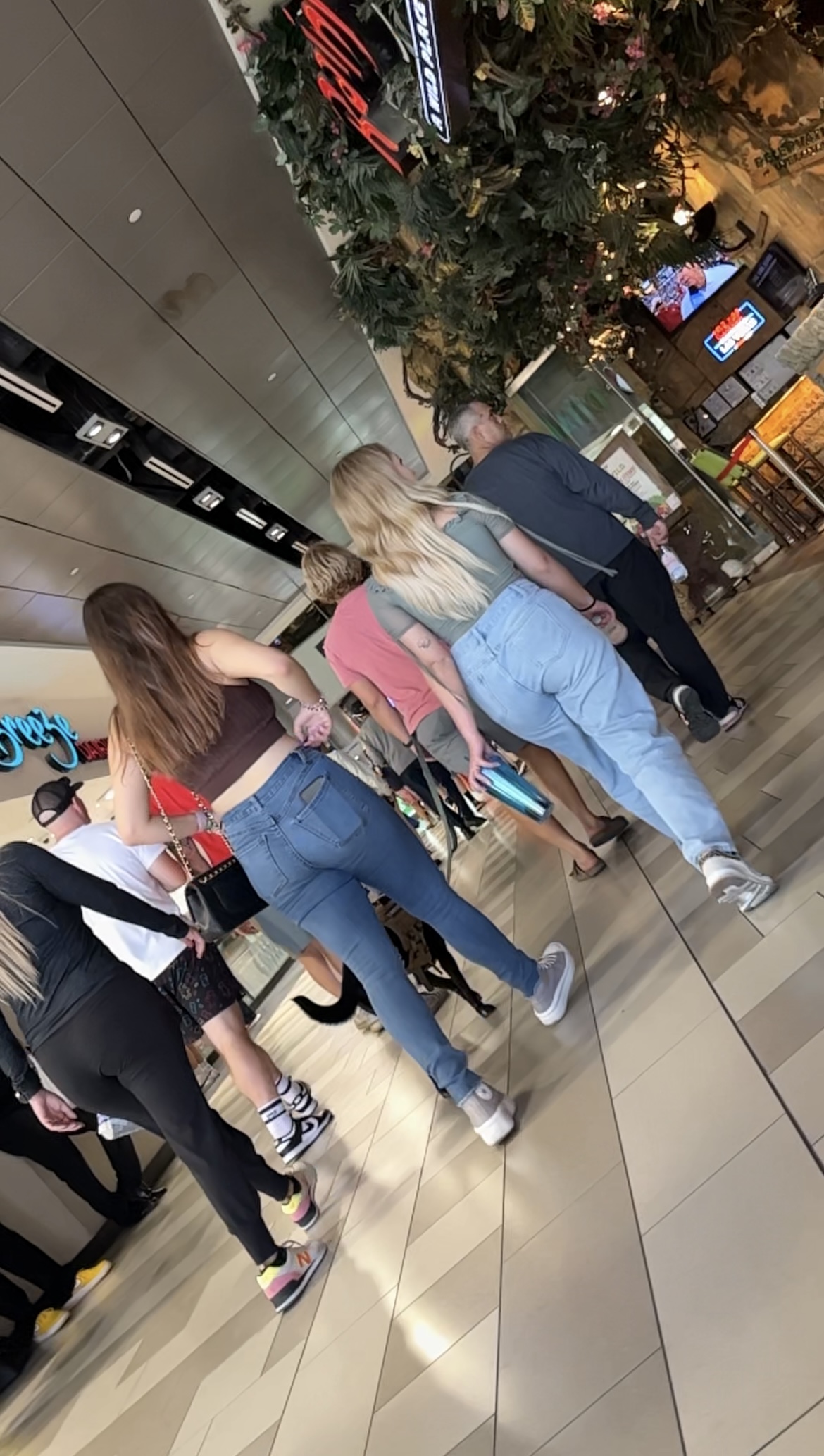 Slim girl pulls up her tight jeans Tight Jeans Forum