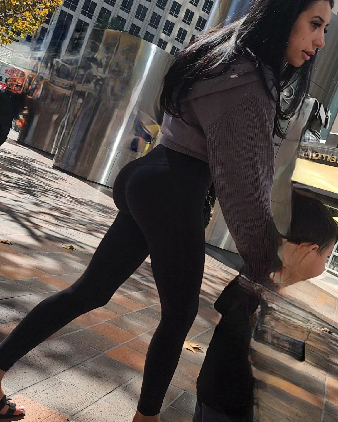 Almost missed out. Perfect Latina BBL Lululemon MILF - Spandex