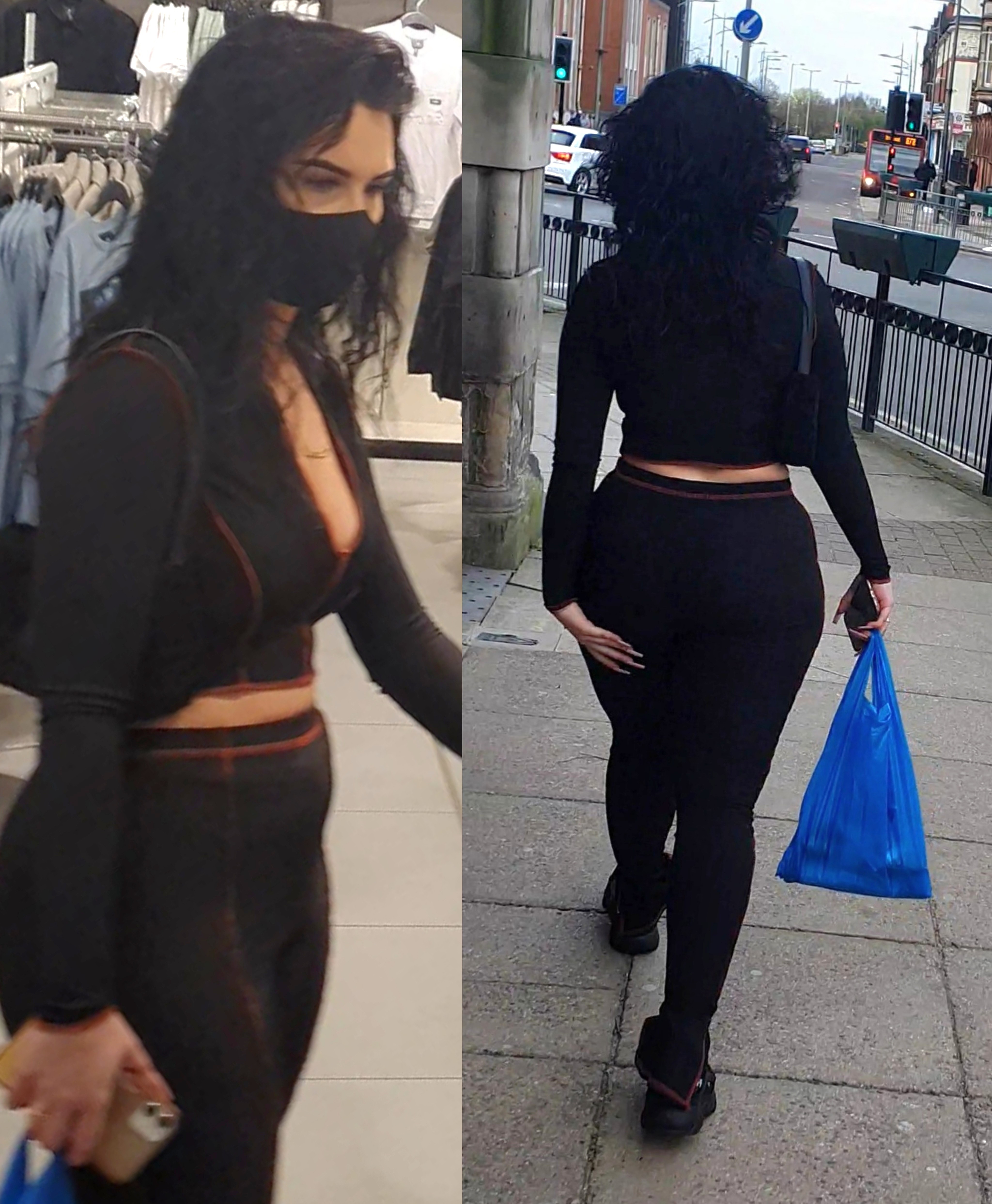 Huge booty masked arab girl - Spandex, Leggings & Yoga Pants - Forum