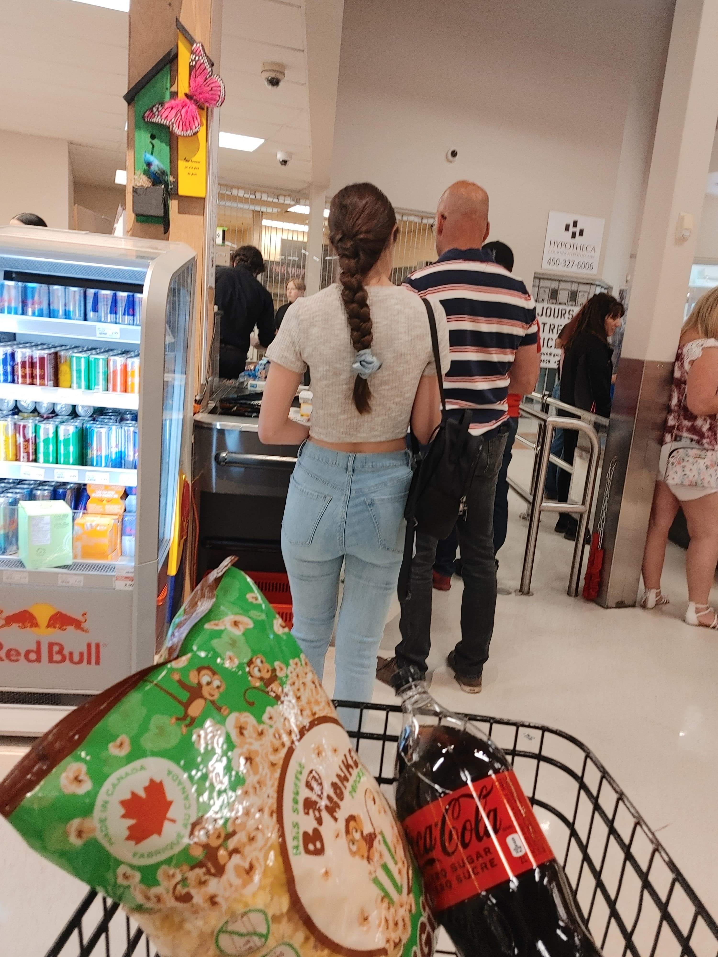 Slim cutie in jeans with a perfect ass from the grocery store - Tight Jeans  - Forum