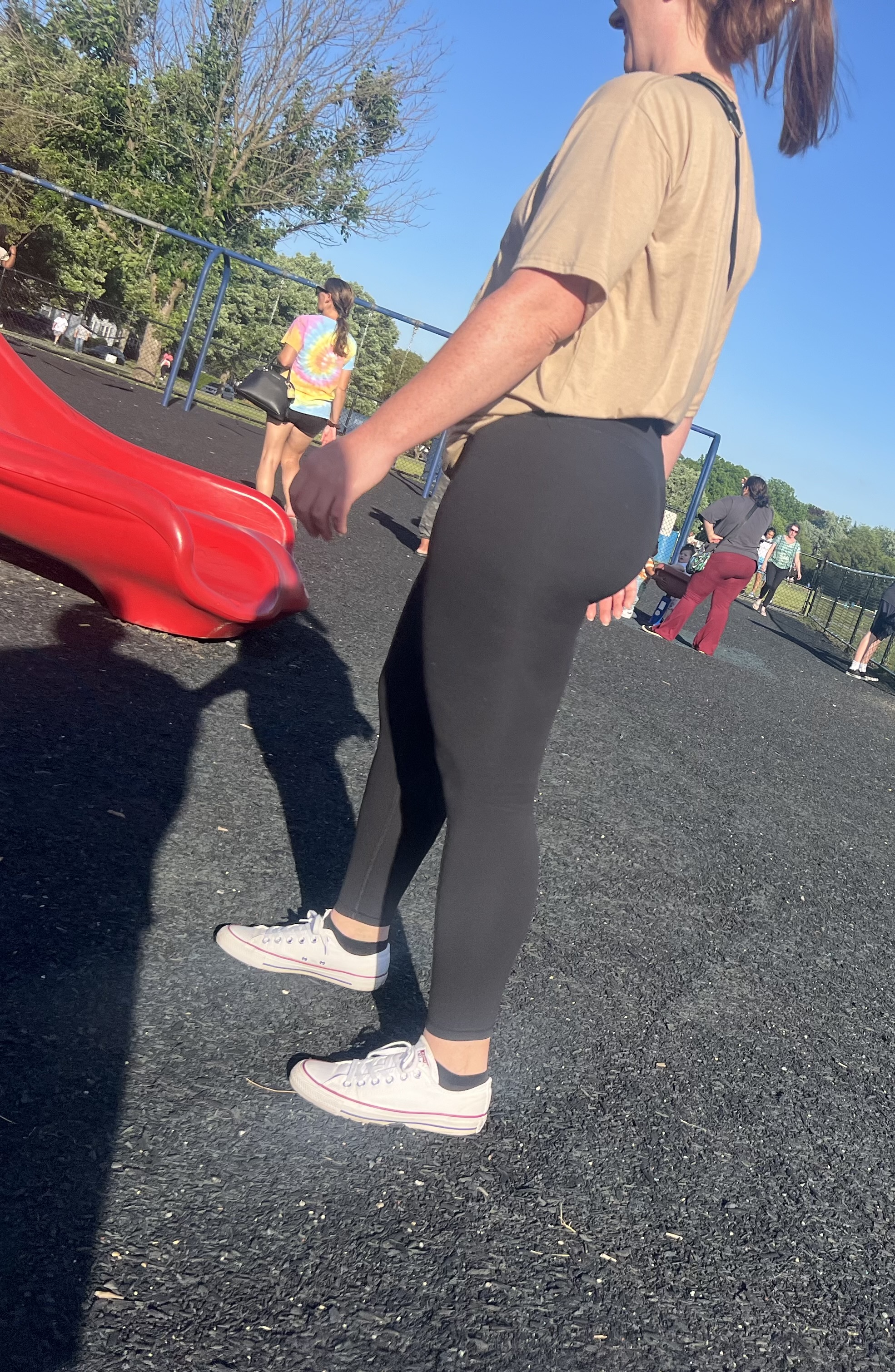 Thick milf at the park - Spandex, Leggings & Yoga Pants - Forum