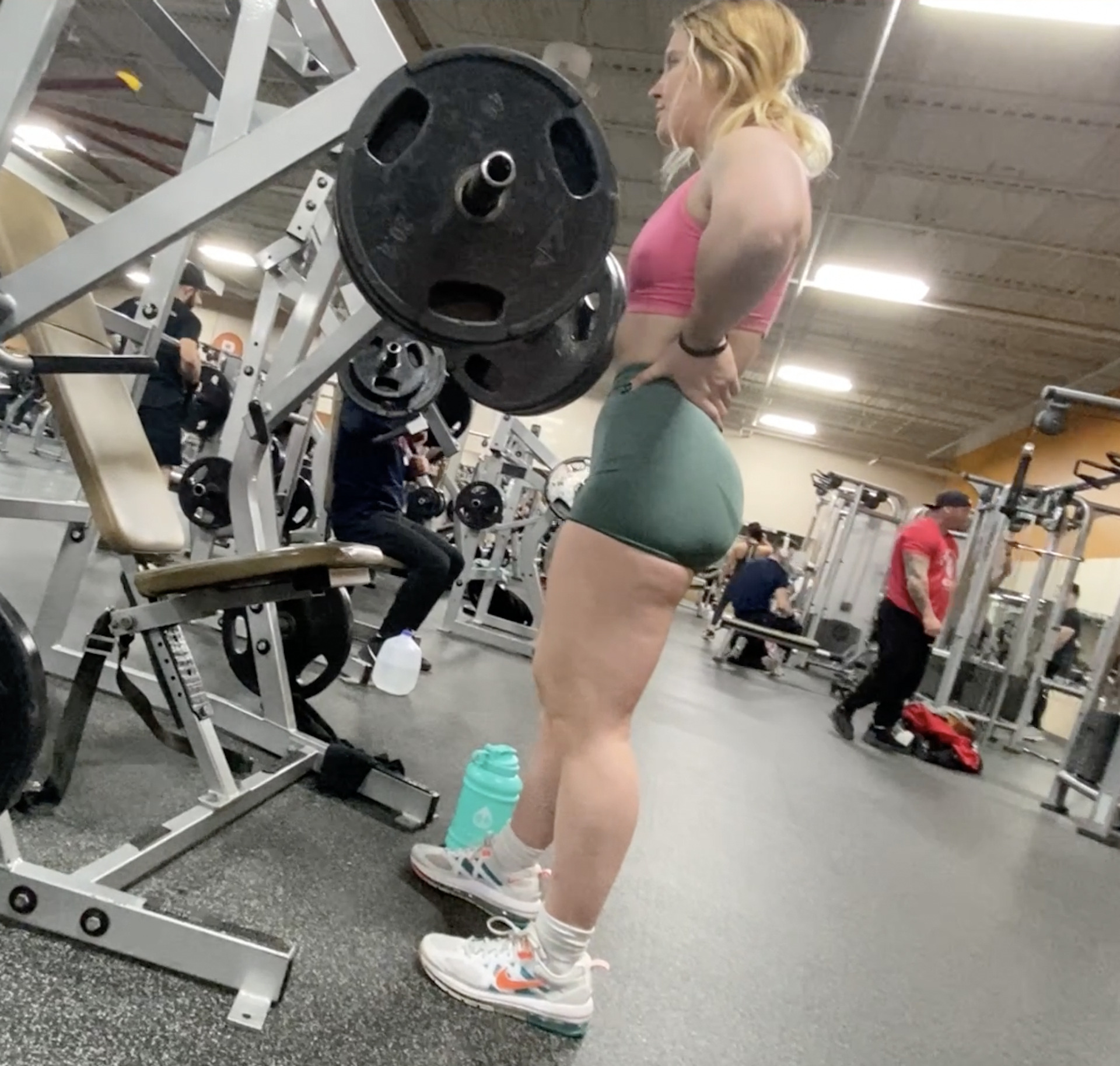 Pawg at gym