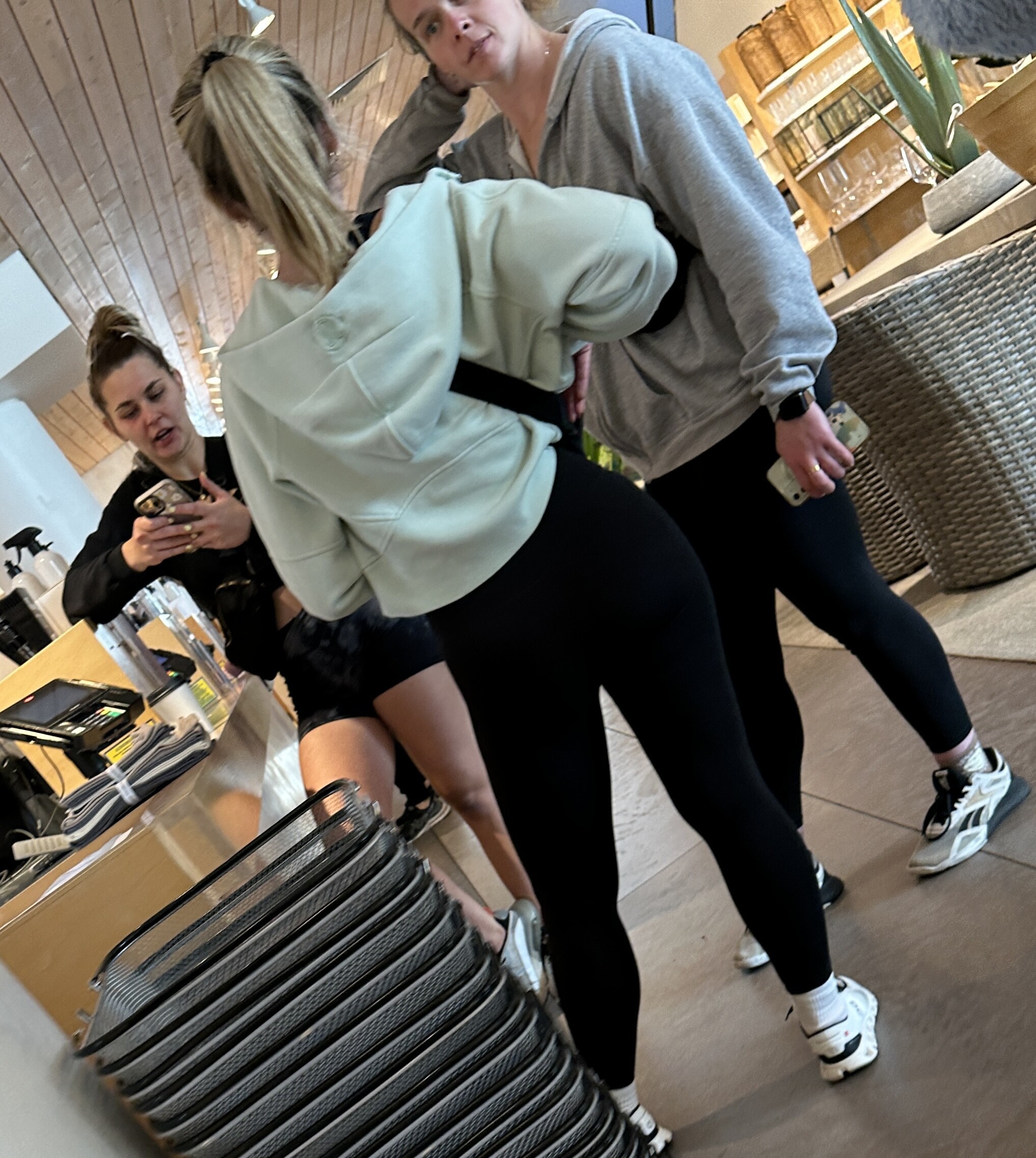 3 College Pawgs In Leggings Spandex Leggings And Yoga Pants Forum