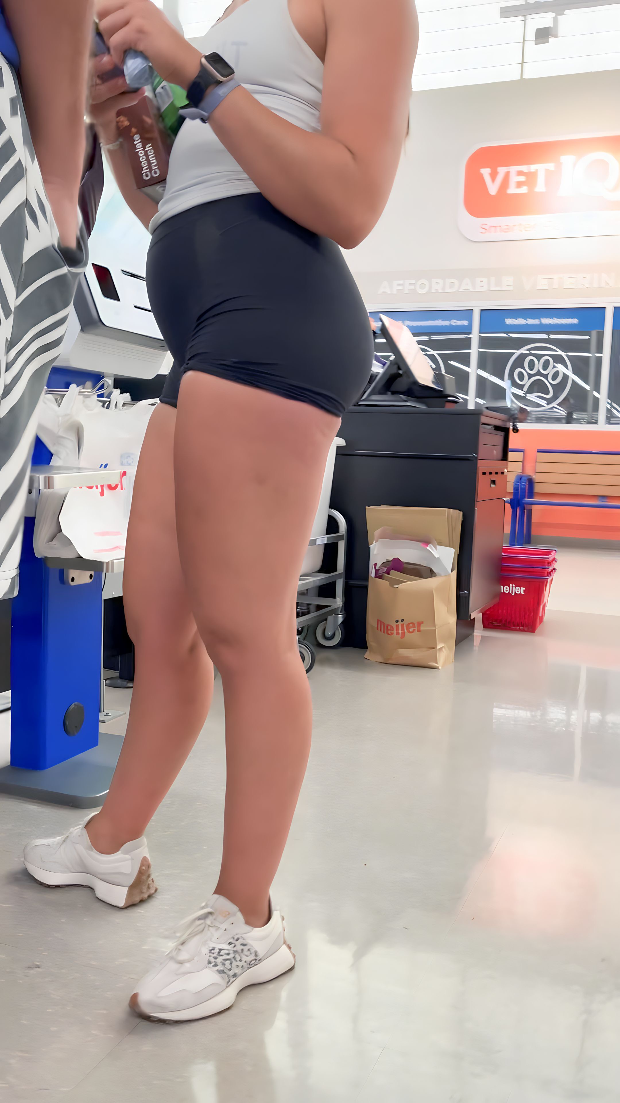 Fresh Pigtailed Pawg In Tight AF Spandex Shorts - Short Shorts & Volleyball  - Forum