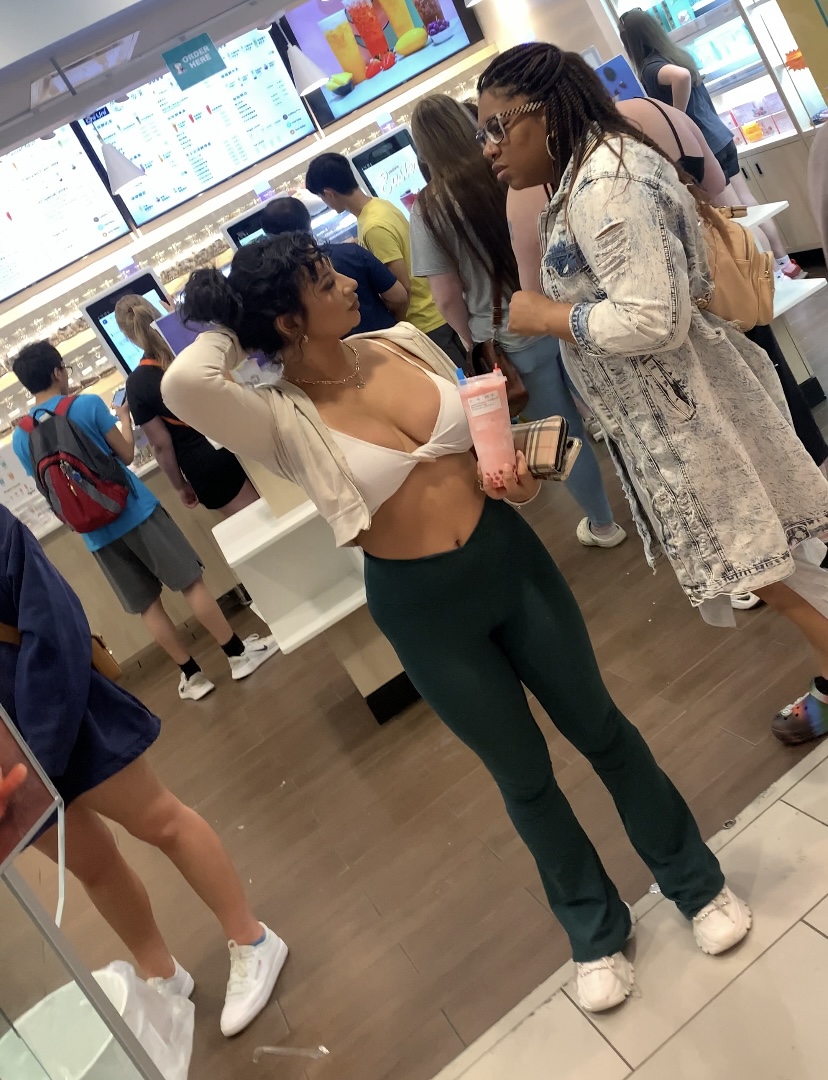 CAUGHT by Big Tits Latina - boobs - Forum